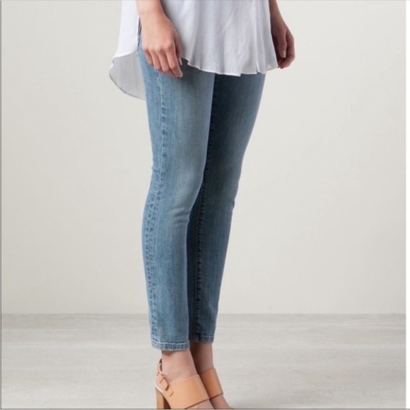 Baldwin The Rivington Mid Rise Peg Leg Crop Jean 29 - Picture 2 of 11